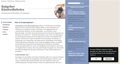 Desktop Screenshot of kinder-diabetes.com